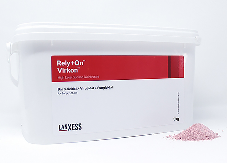 Dezinfectant pudra Virkon Rely+ On - Cutie 5 kg