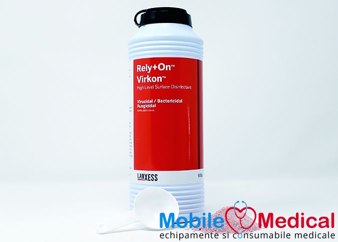 Dezinfectant pudra Virkon Rely+ On - 500 g